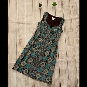 LOFT sleeveless cotton dress